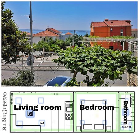 Apartment Del Mar Podstrana Exterior foto